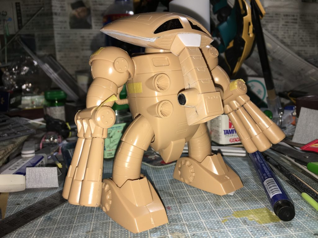 仮組み。プラン思考中