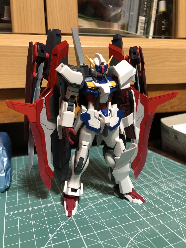 ストライク本体も改造を加えていきます。