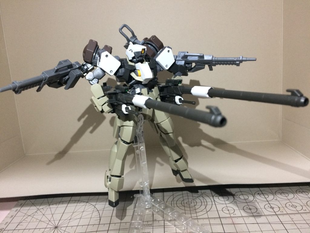 もちろん滑腔砲も使用
