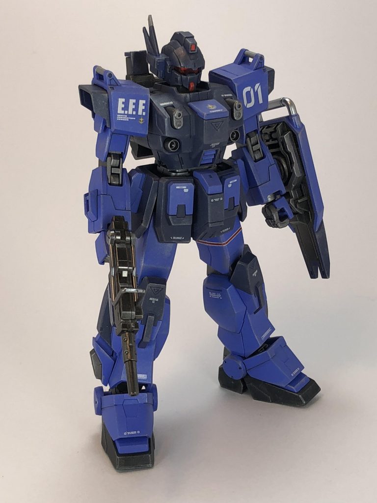 ‪HGブルーディステニー1号機–3枚目/制作者：デコポン