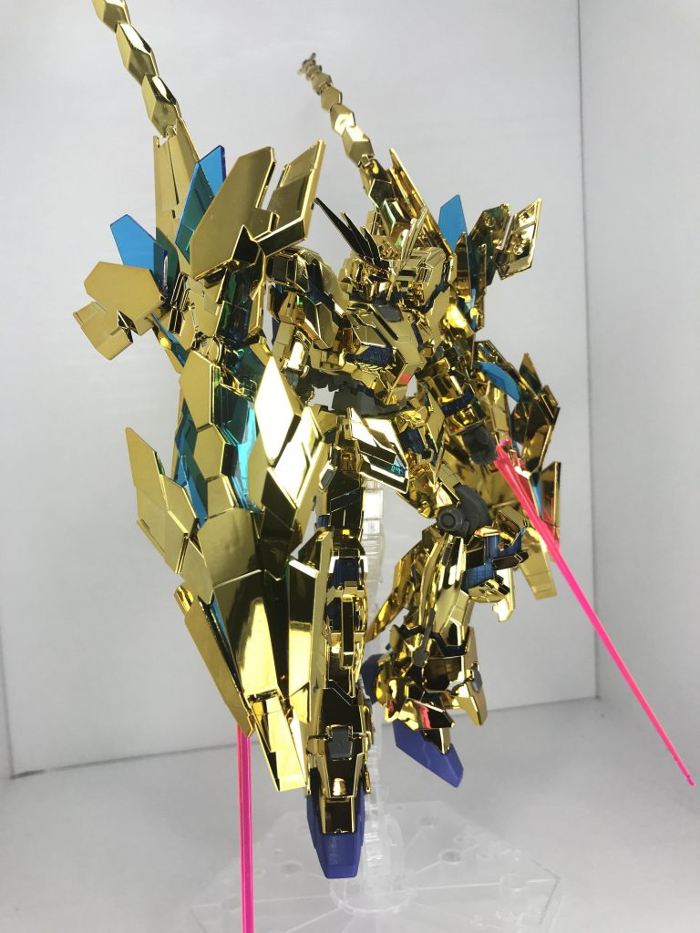HGUC フェネクス（ナラティブver.）ゴールドコーティング  少しアレンジ–2枚目/制作者：モルガナ