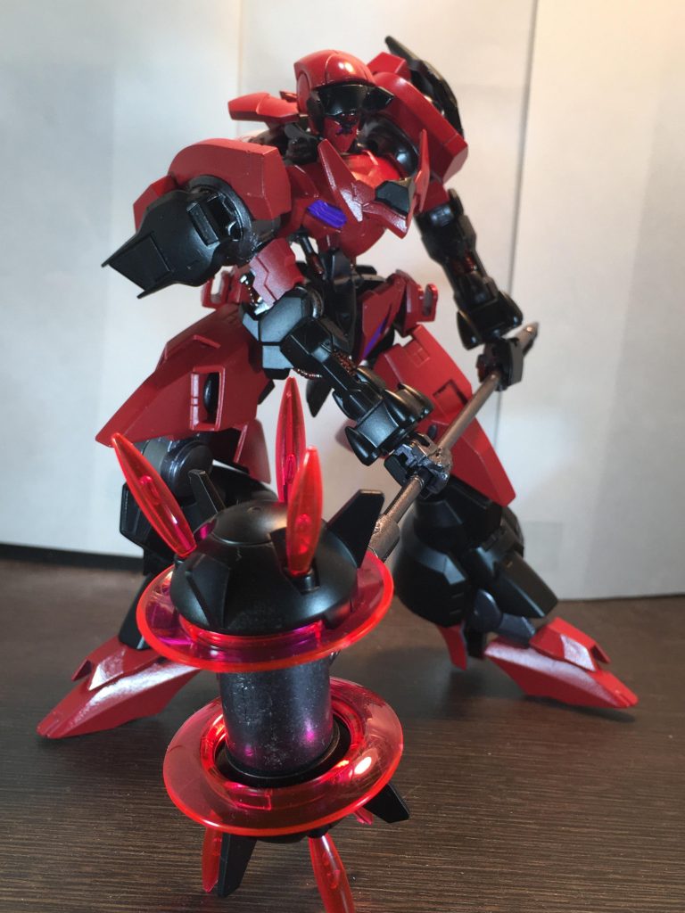 インパクトの瞬間に剛鬼内で圧縮したGNフィールドを放出して威力を高める
なんてできたらいいなーw