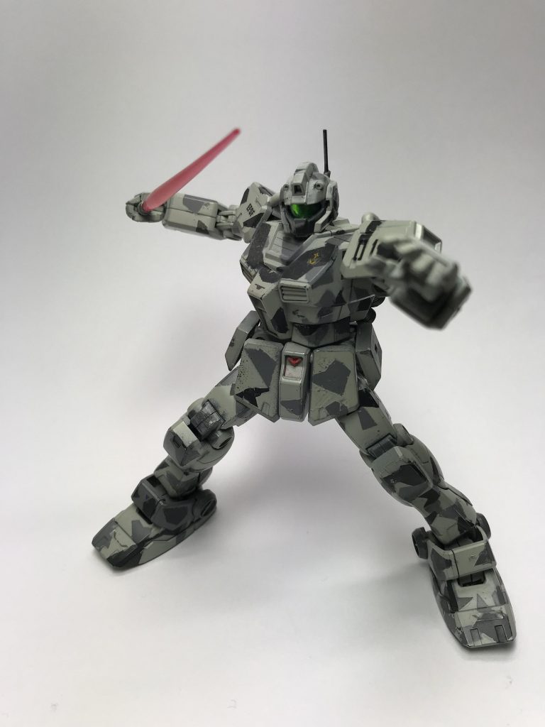 ビームサーベルを持たせてみました。
そこまでポロリすることないのでストレスもたまらず最高でしたね笑