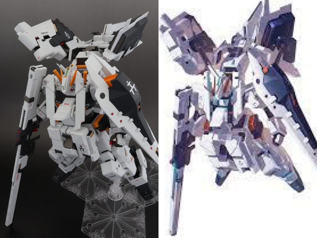 イラストのポーズを再現。