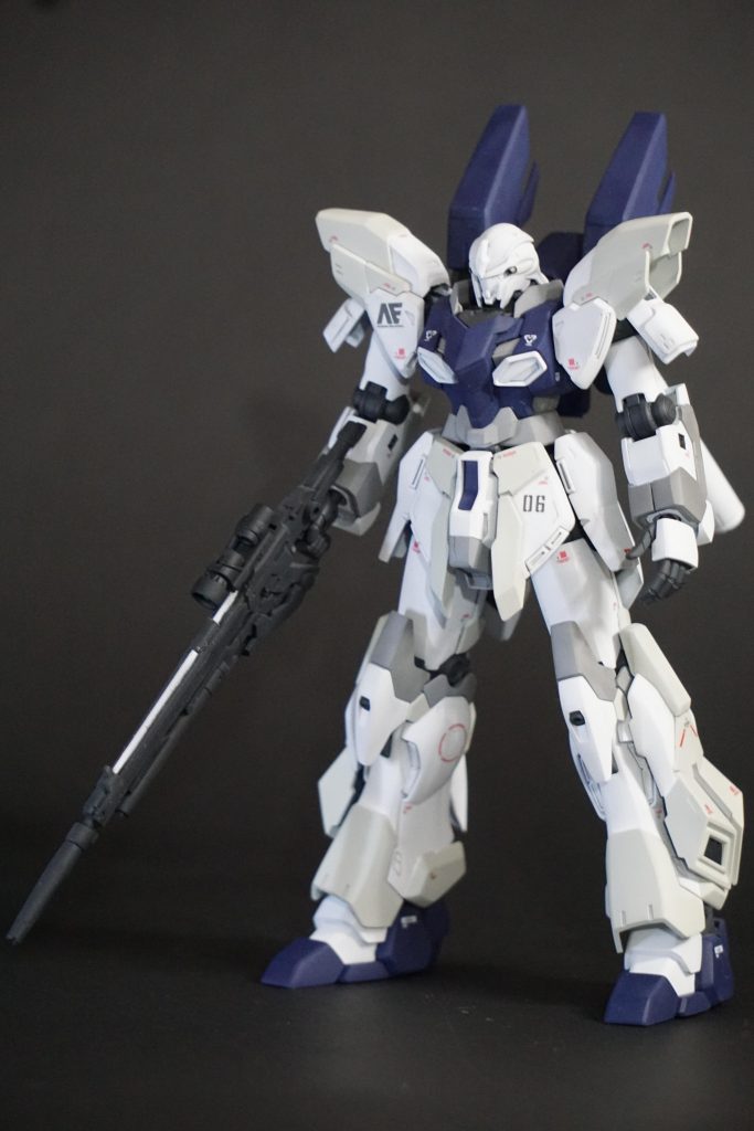 シナンジュのライフルも作ってます