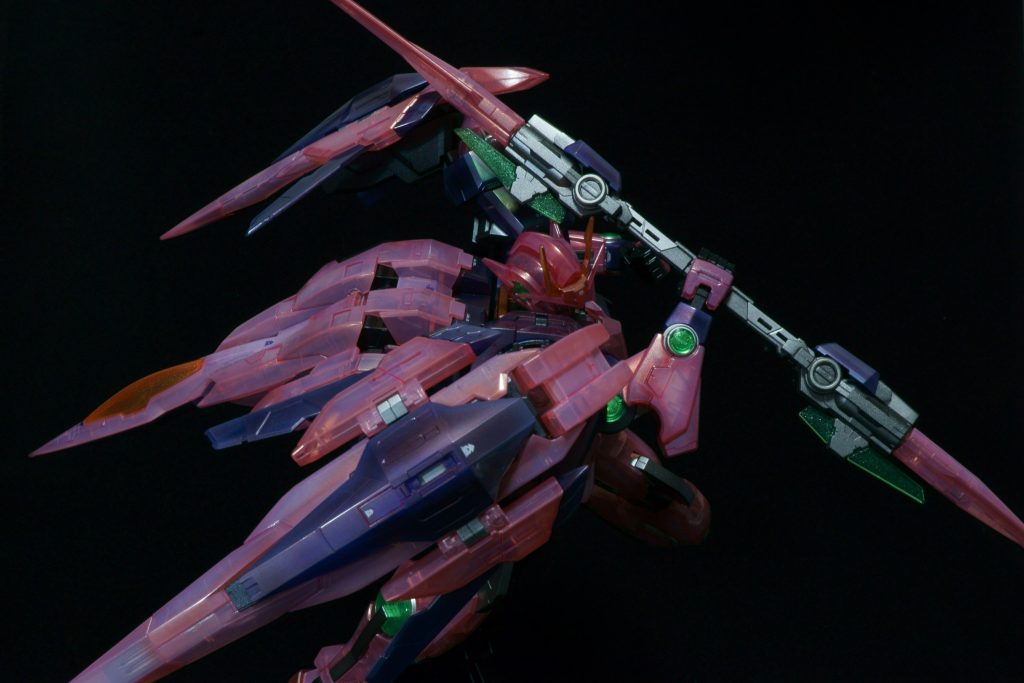 GNソードⅡを連結させました。専用の持ち手もあった為かっちりと握れポロリすることもありませんでした。