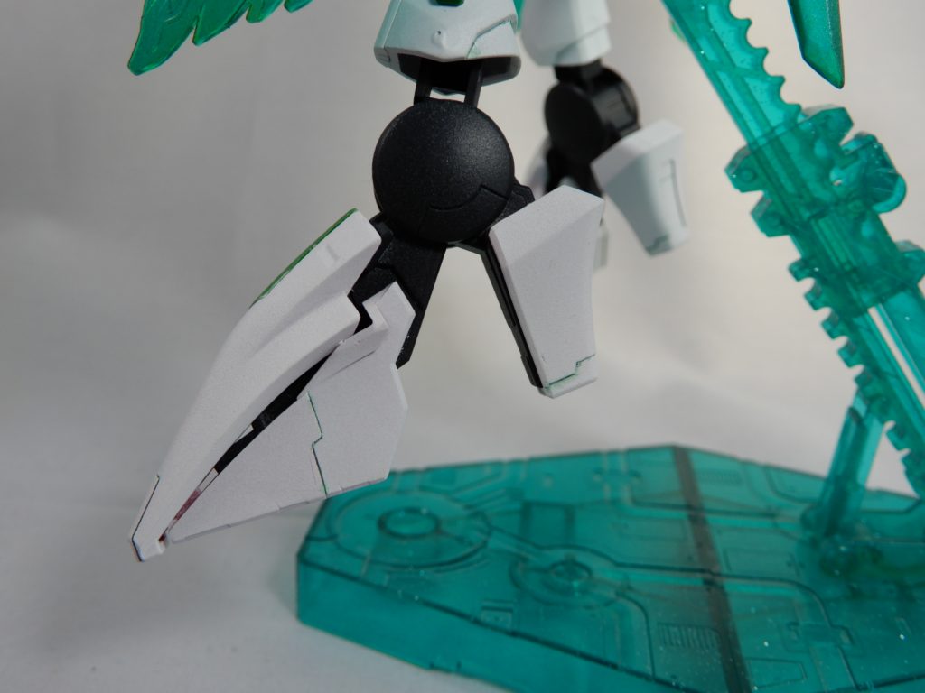 アルケーガンダムの足がハイヒールぽくてお気に入りです