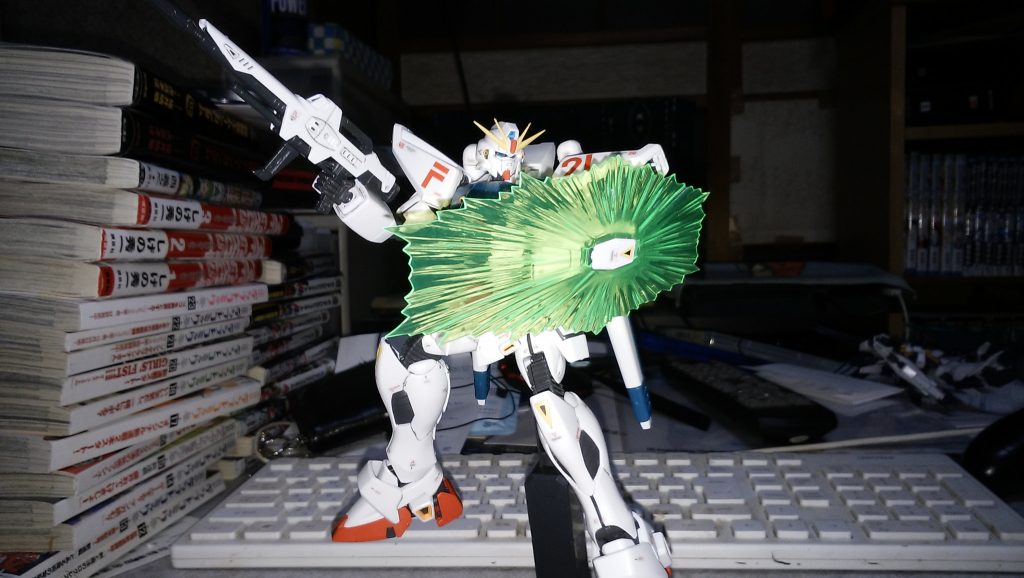 ビームシールド格好いいですよね
「シーブック・アノーは、ガンダムF91で行きます!」