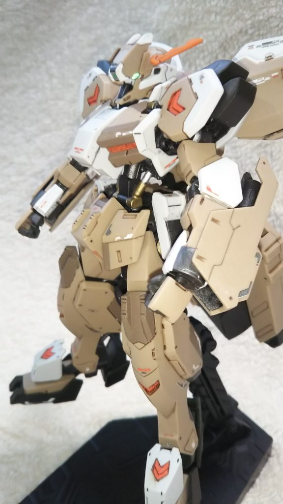 RGっぽく情報量を増やしてみました。
部分塗装で2色グラデーションチックにしてます。