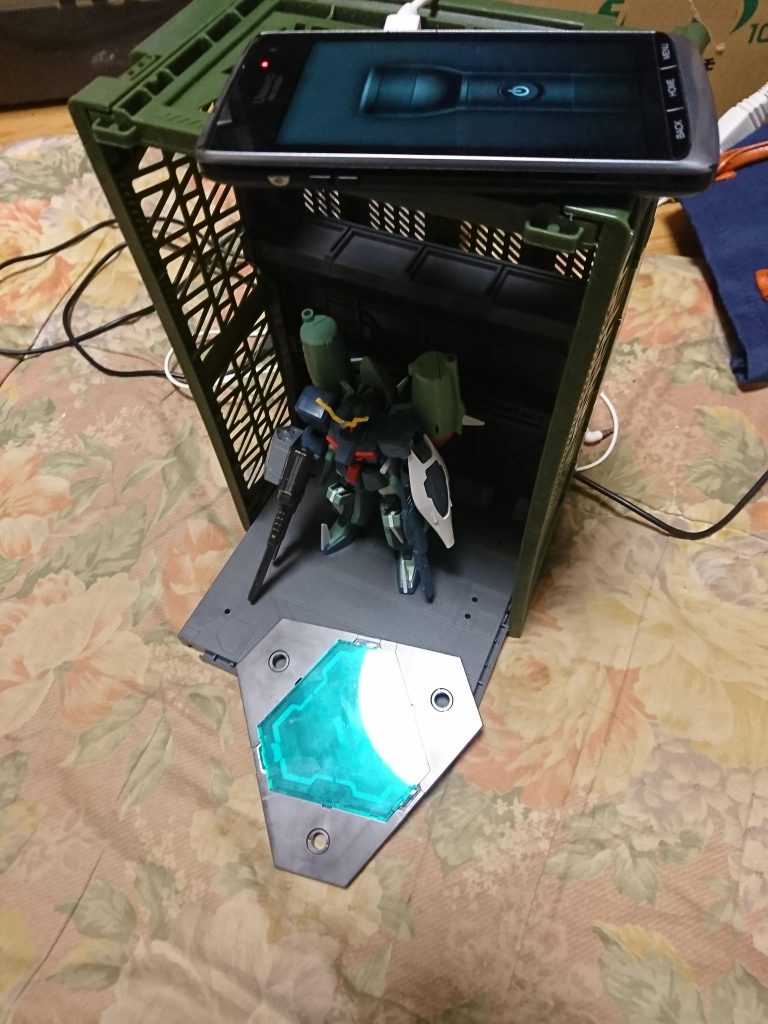 タイトルの撮影風景
本来であればダイバー風味にしたかったのですが…(*_*)