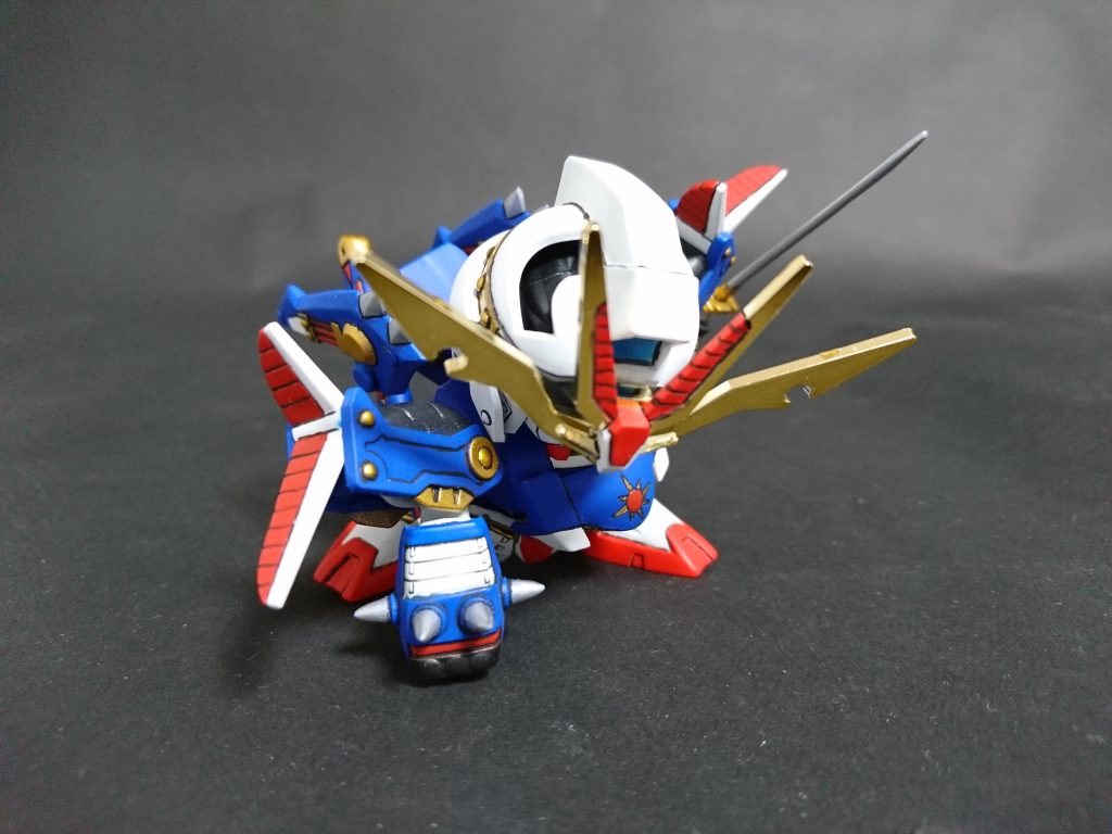 闘覇の鎧装着。
意外と干渉箇所が多い気がしました。