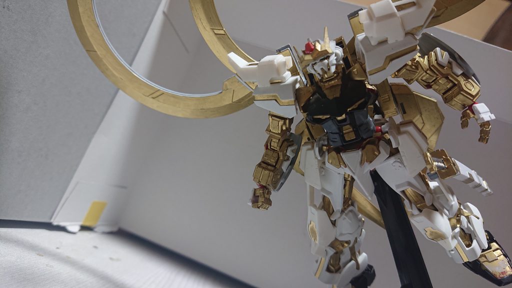 元気よく飛び出してレッツゴー！！！

あ、スターゲイザーと言えば、やっぱりあの機体を期待しちゃうよね？？
…
ね？
………

(無かったことにして！！)
というわけで、もう一機制作中だからいつ投稿すっか分かんねーけど頑張るわー！！

でも、前にMGにそいついたんだよな。
まぁいっか(((o(*ﾟ▽ﾟ*)o)))