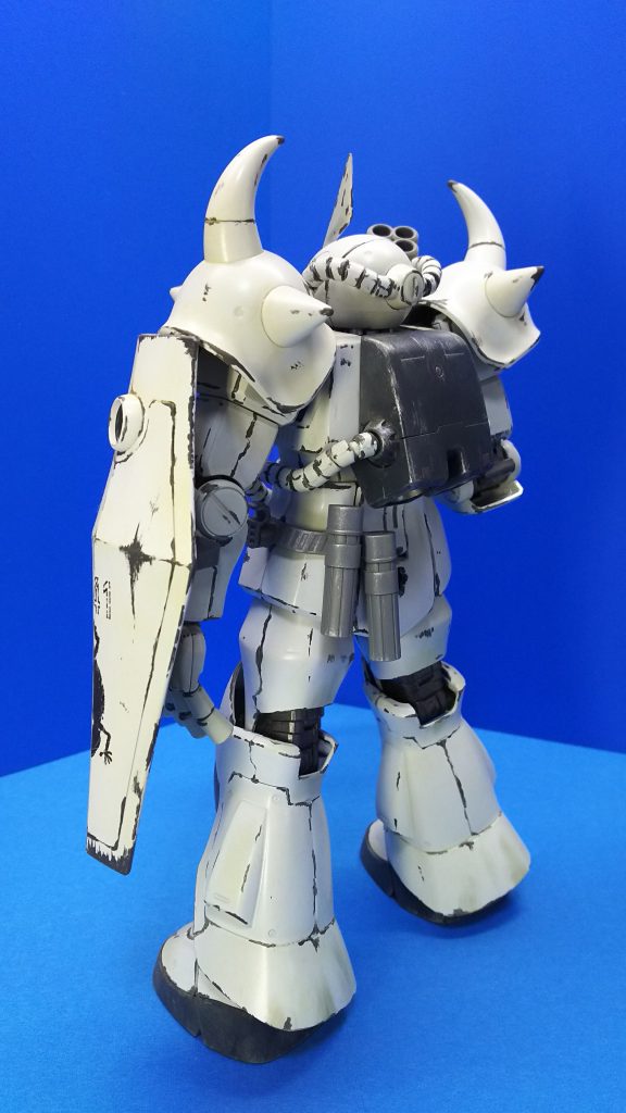 分かりにくいですが、ウェザリングも少々。