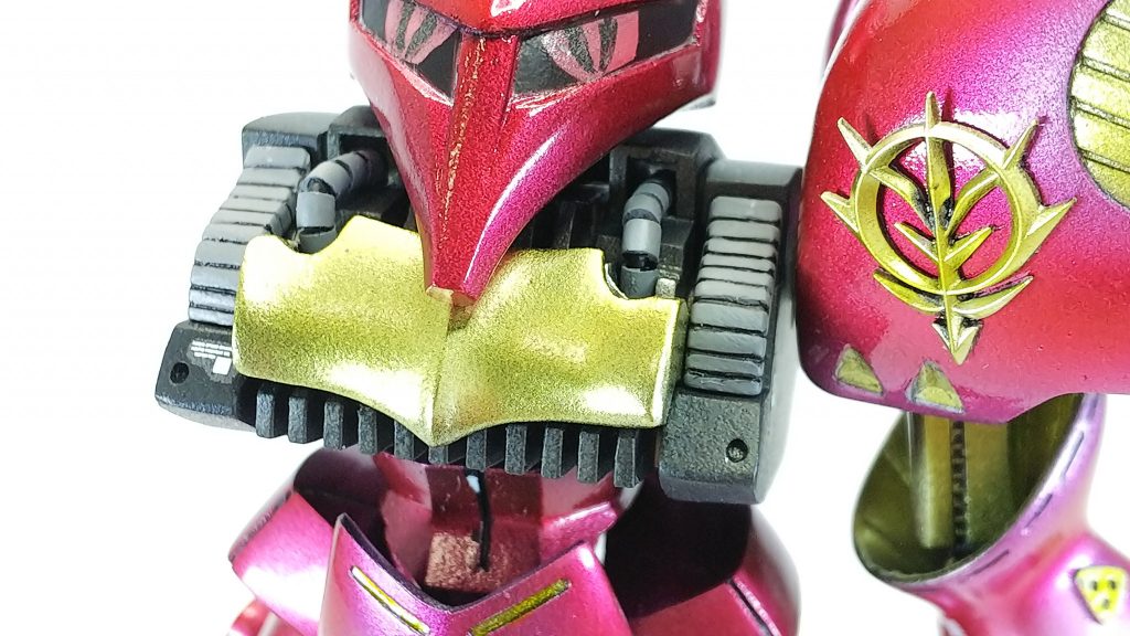 胸部分は大改修しましたカバーパーツも可動します