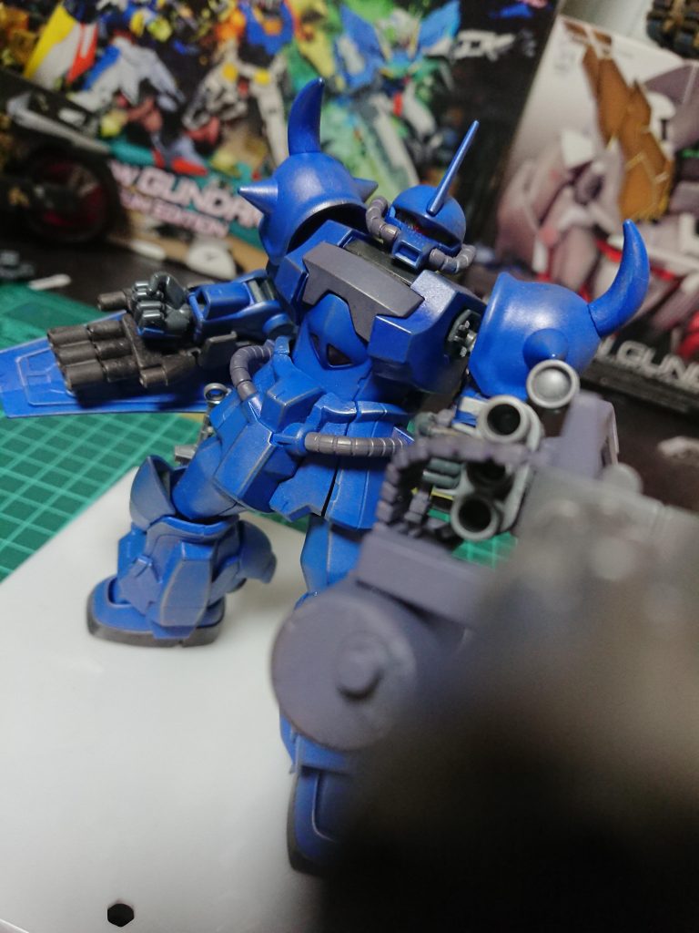 MS-07SS-01 「グフカスタムVer.A」–3枚目/制作者：@A_K_0089SDM