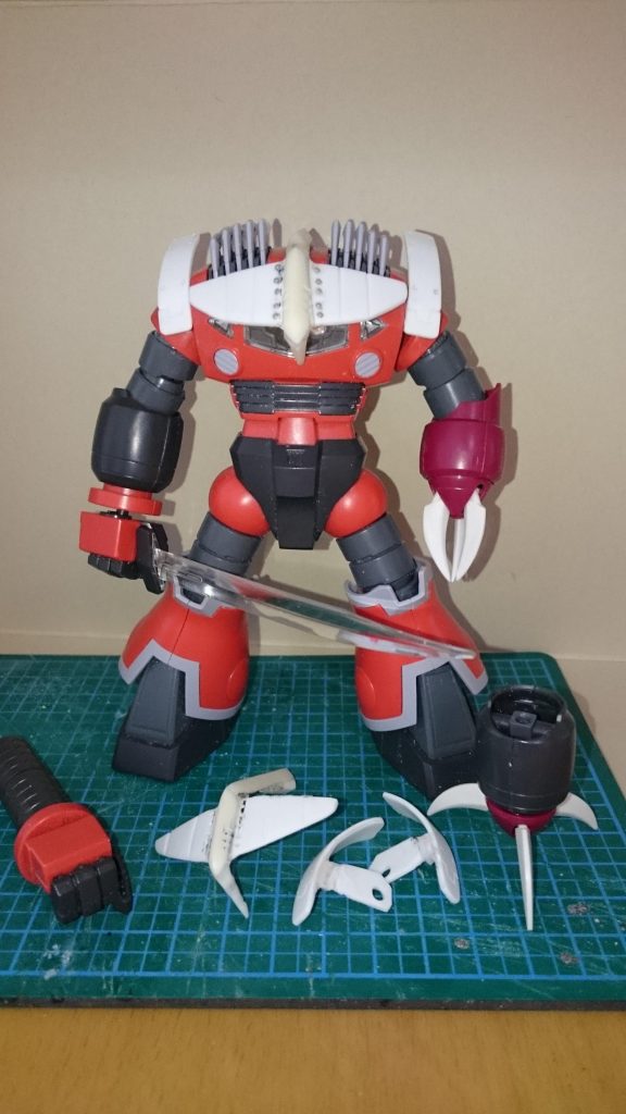 万乗先生の監修を受けながらのパーツ修正