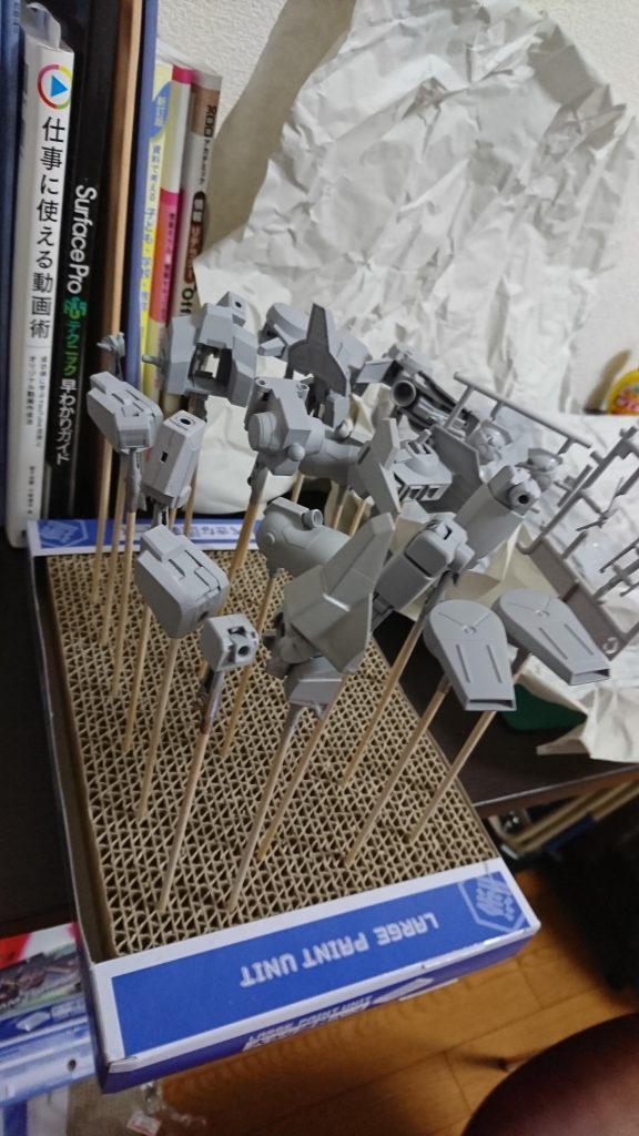 初のほぼ全塗装で中々楽しかったです！