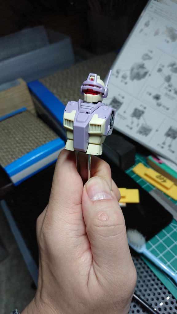 バイザーはここまでしか上がりません。