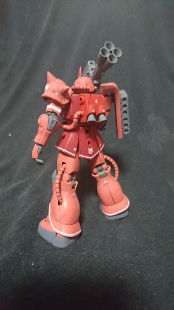 HG origin シャア専用ザク–2枚目/制作者：白黒魔