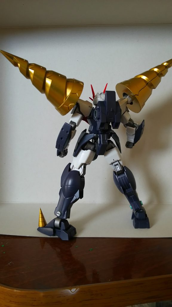 バックショット。大分スッキリしてます。