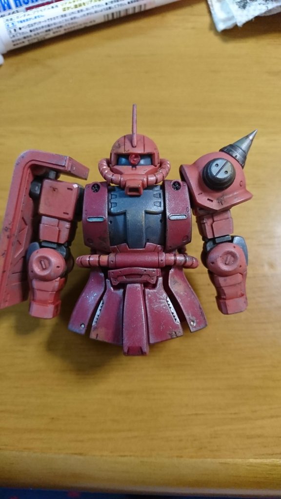 スパイクをビルドパーツに変更。