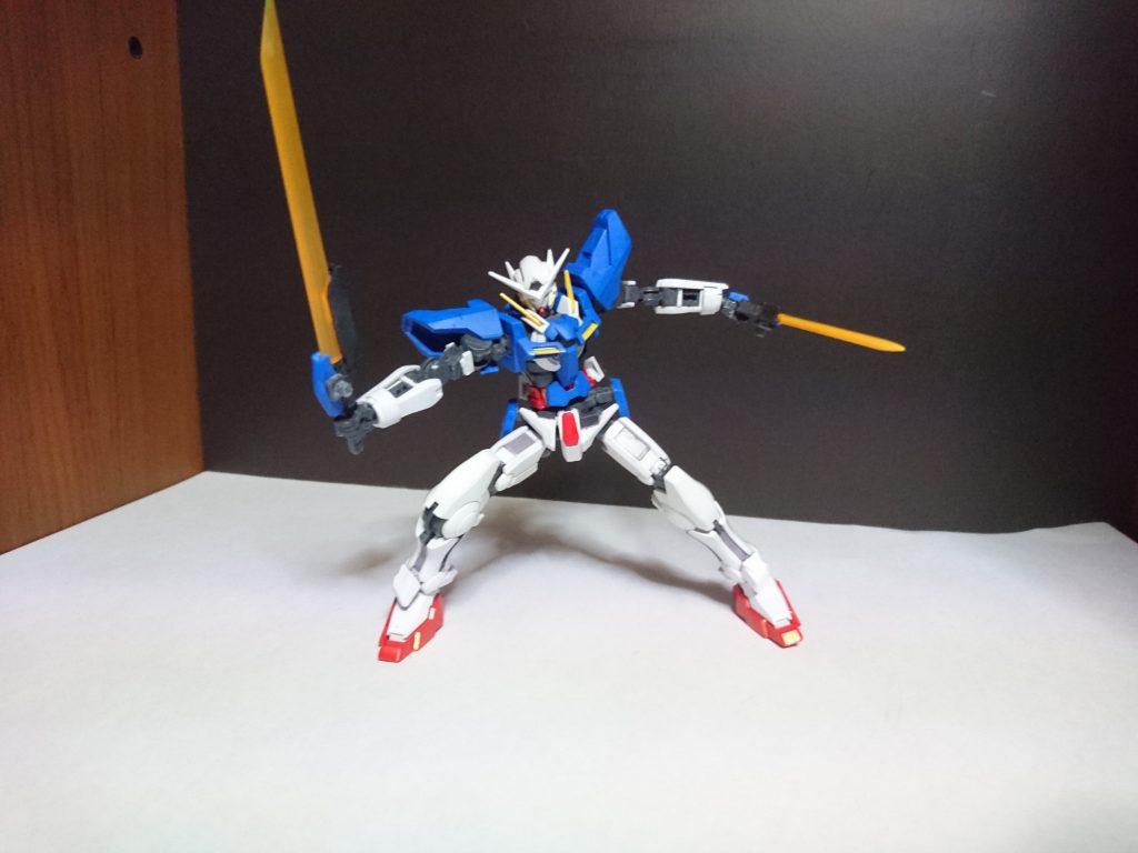 エクシアテリオスには強化形態も色々作成してるので今後投稿します!