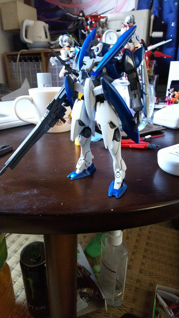 塗装はメタル系、青系初めてでしたw