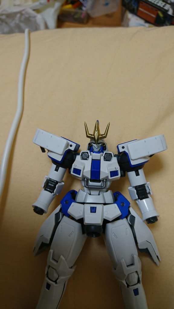 後はHGのパーツをくっつけただけです。