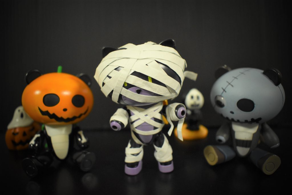 なかまをしょうかんした!かこのハロウィンプチッガイのようだ。