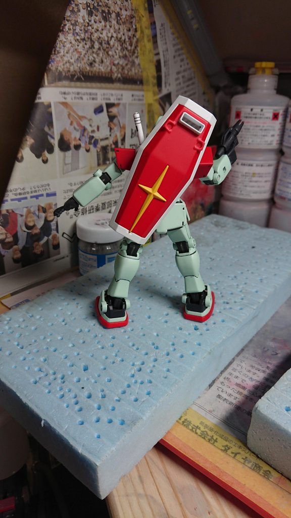 合わせ目消しと全塗装しました🎵