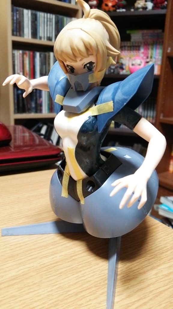 「ジオングを着る」感じでイメージを固めていきます。