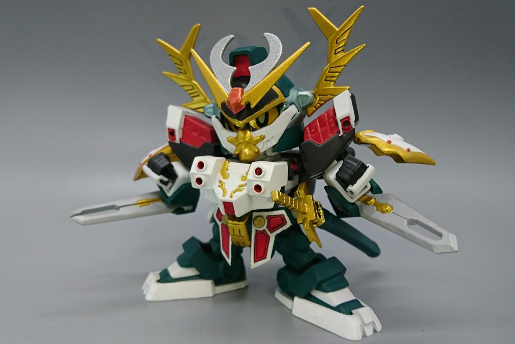 最強形態
別制作の武者激闘頑駄無のパーツを装着