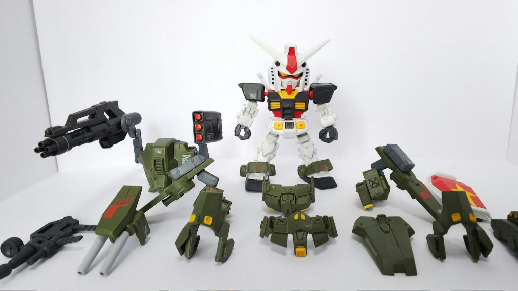 アーマーは脱着可能です。
接続はネオジム磁石を使ってます。