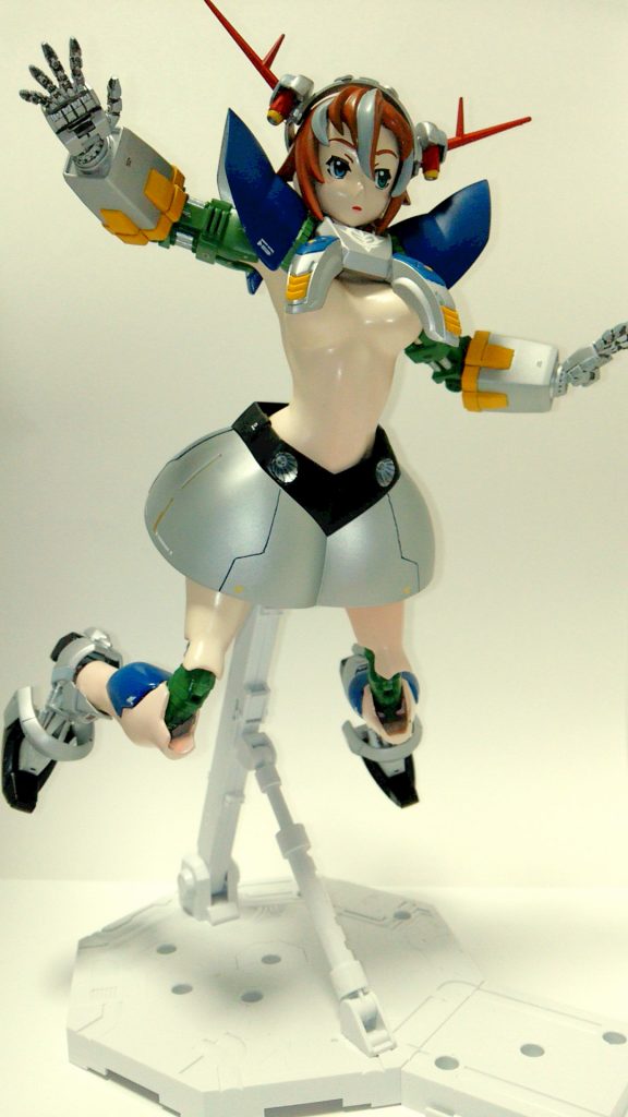 元気にジャンプ！絶対領域は犯しません。