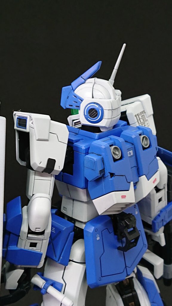 基本的に通常カラーで塗り、細部をオリジナルで塗り分けしてます。