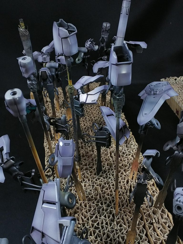 少し紫で影を表現。