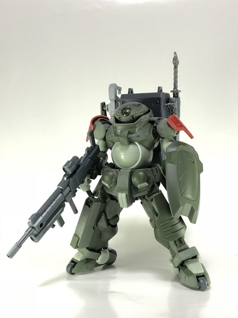 当初の高機動カスタム仕様。刀は最終的にオミット。