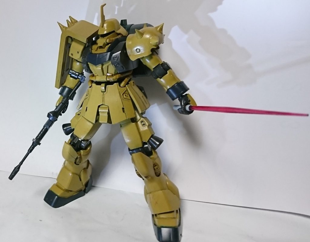 ギラズール(ジオン残党仕様ザクヘッド)–2枚目/制作者：アレス