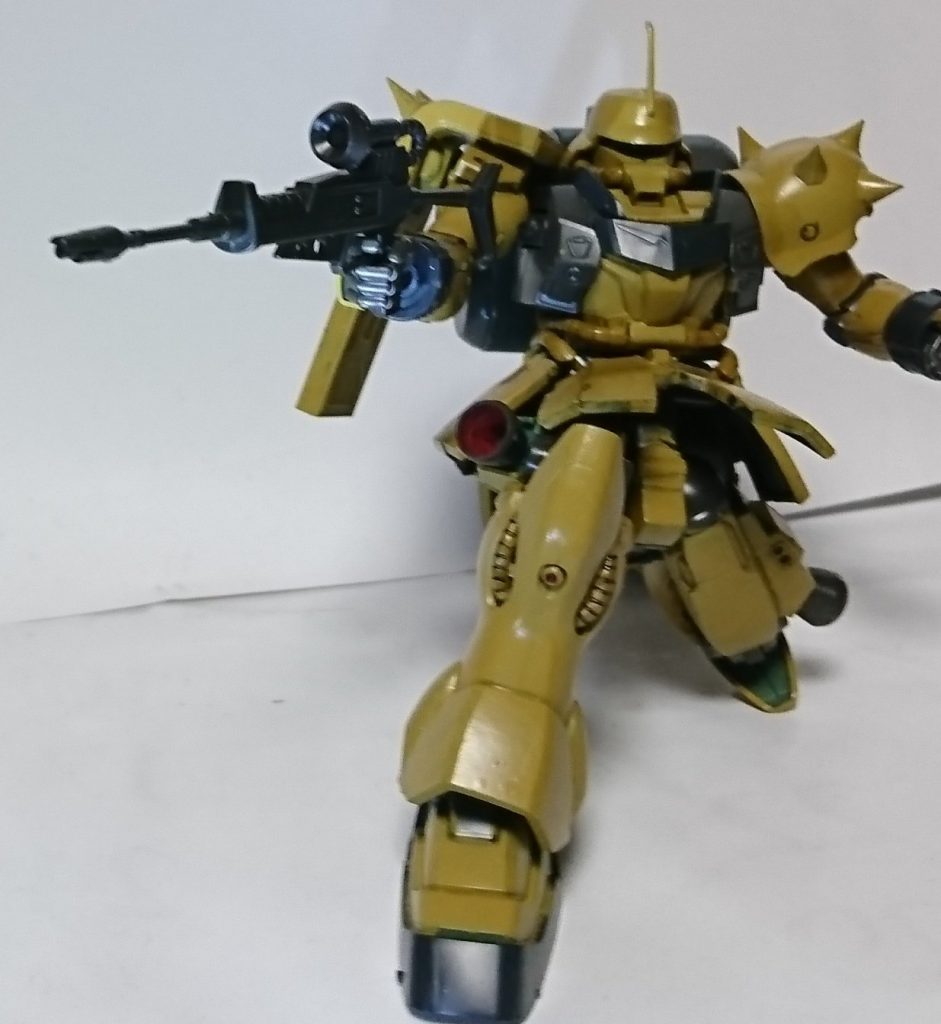 ギラズール(ジオン残党仕様ザクヘッド)–3枚目/制作者：アレス