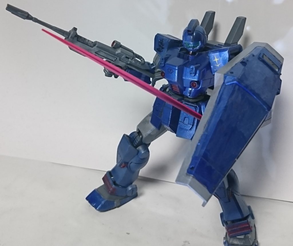 ジム・ブルーファントム(ヴァースキ大尉用)–3枚目/制作者：アレス