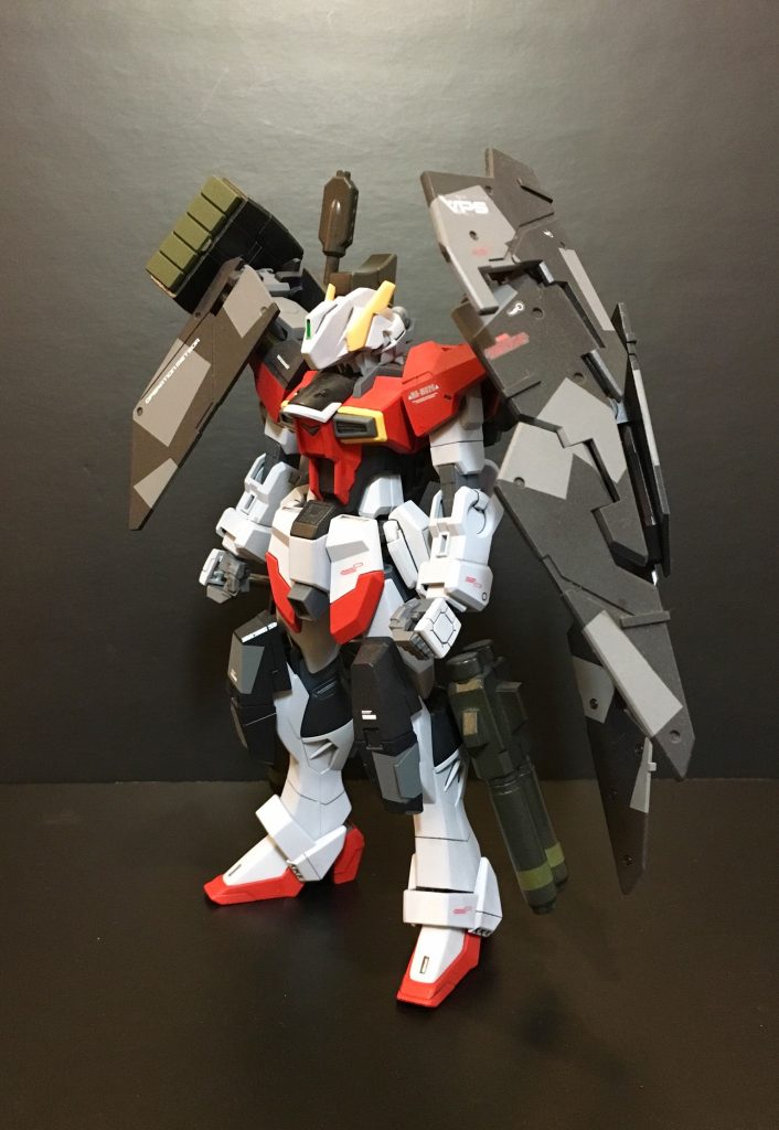 初のスプリッター迷彩に挑戦(^^)