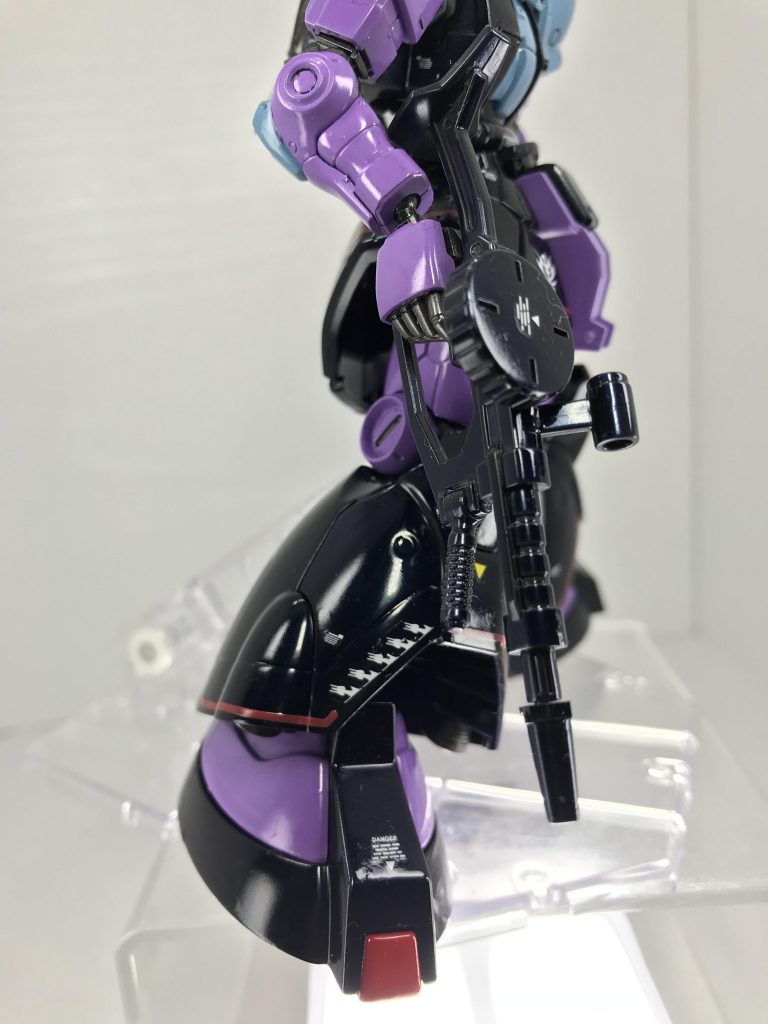 HG 高機動試作型ザク 光沢偏光メタリック塗装 〜ロールアウト仕様 〜黒偏光仕上げ〜–7枚目/制作者：モルガナ