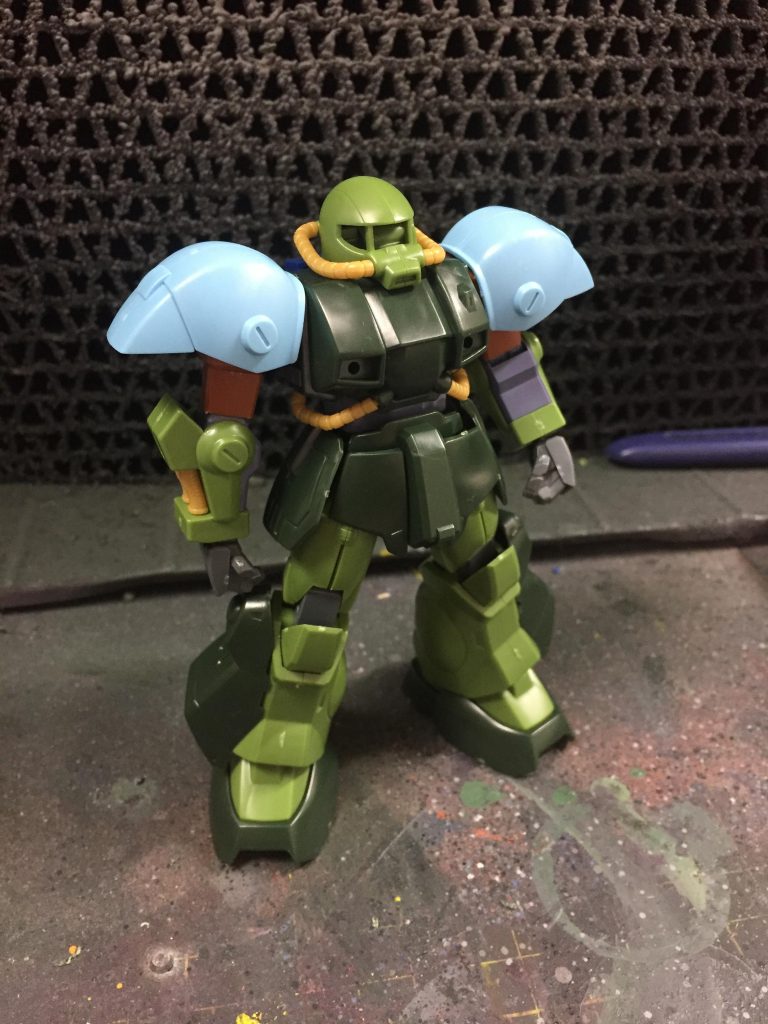 製作開始から見ると凄いドラゴンボール味を感じますね．肩パッド( ˙-˙　)