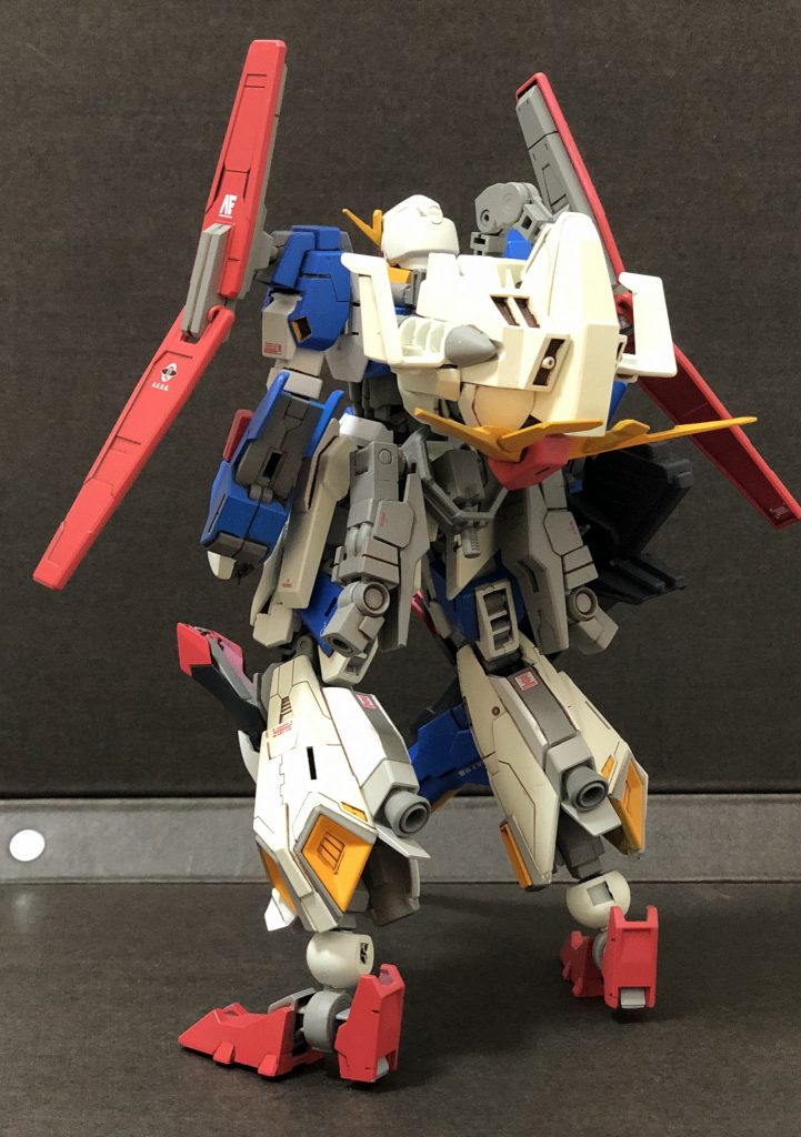 REAL形態 モチーフは特になくとりあえずゼータ!って感じです。