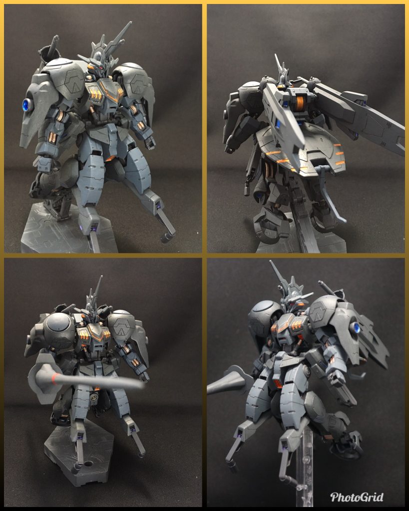 トルーパー形態を各アングルから。