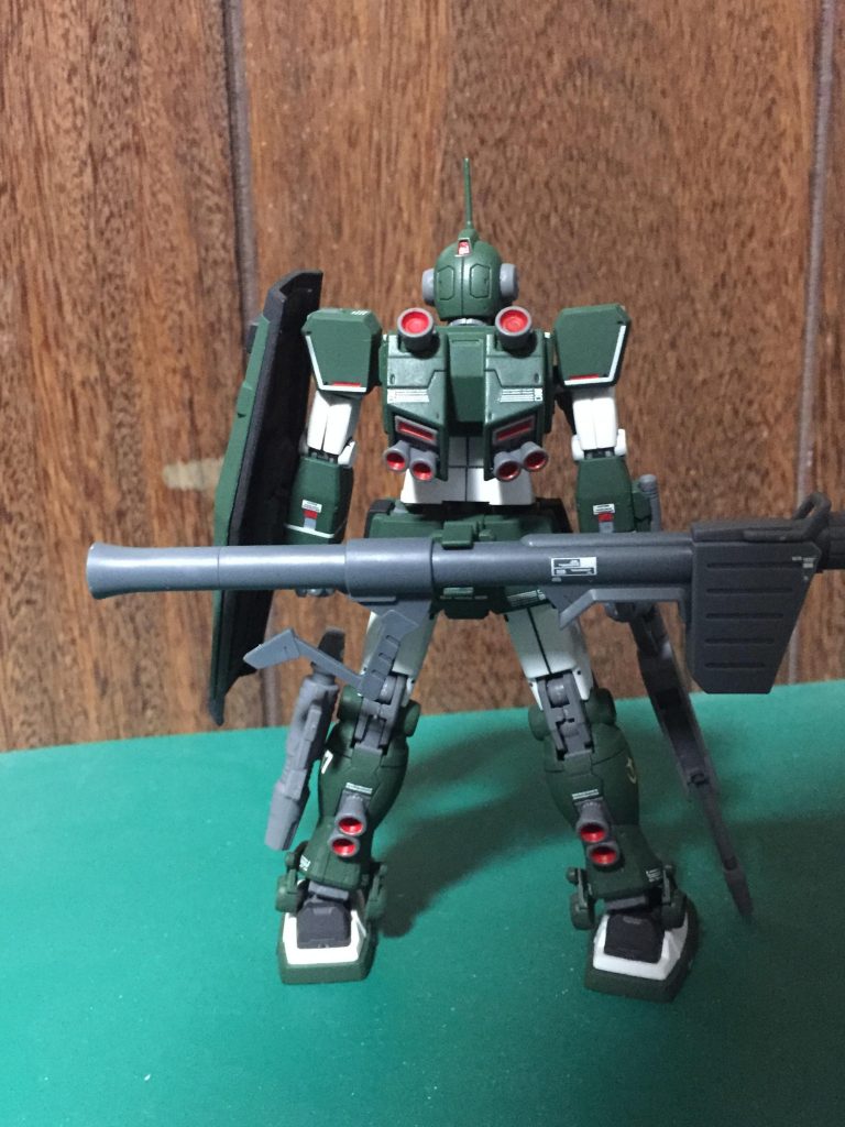 バニーアはエナメル塗料で塗装