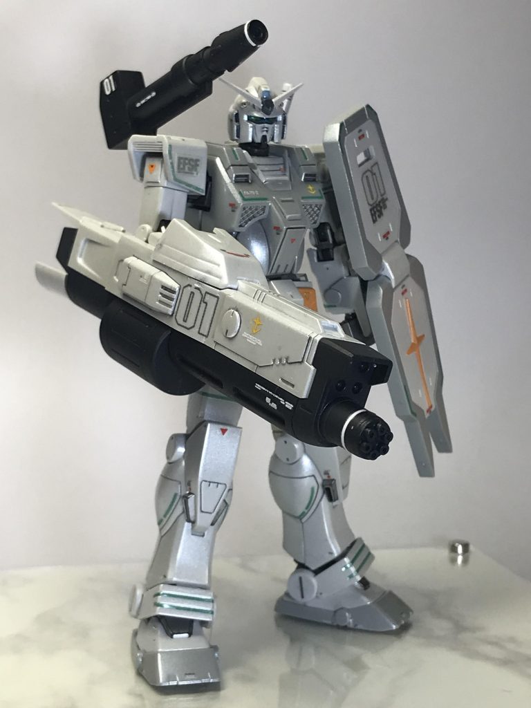 HG ヘビーガンダム（ロールアウトカラー）–2枚目/制作者：イソロク