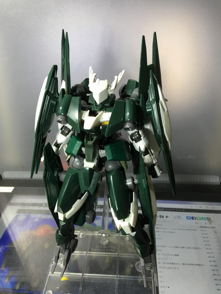 正面、基本的にレギンレイズ  しか使って無いです。