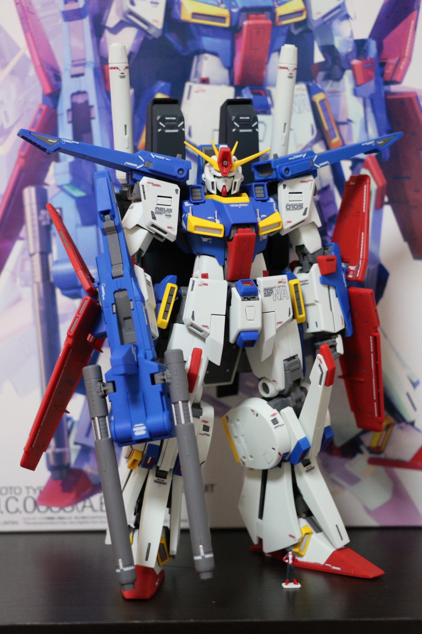 MG 強化型ZZガンダム Ver.ka｜@papurika1216reさんのガンプラ作品