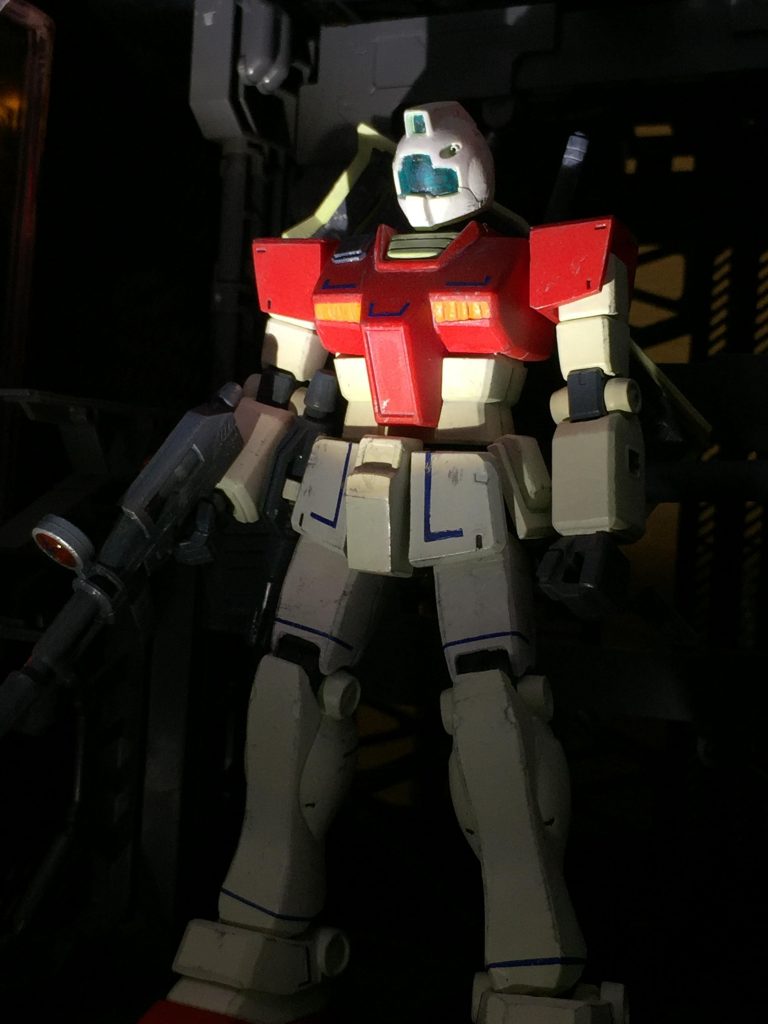 胸部ダクトの縦にし、カスタムタイプの変遷を入れ込み、右肩はキャノンタイプの要素入れ派生の可能性を残しました。